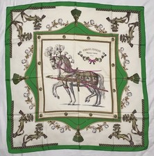 Carré Hermès “Harnais Français Premier Empire” Philippe Ledoux