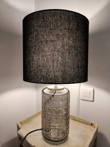 Lampe poser loberon verre - lampe,