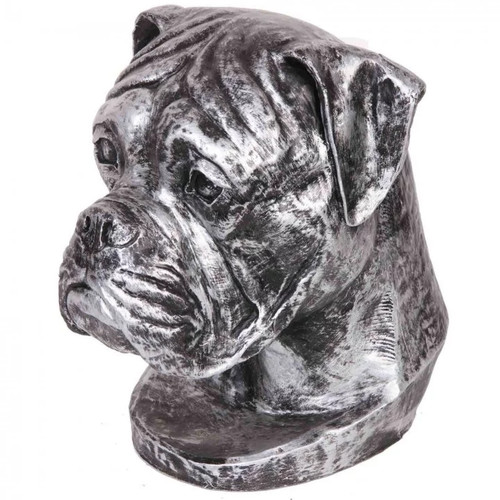 Statue argent tête - , de