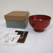Bol à soupe japonais en laque