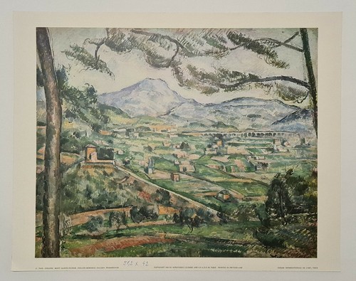 Paul cézanne mont sainte - paul,