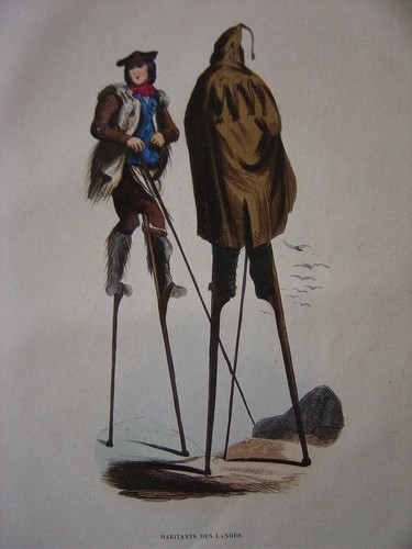 Belle gravure habitants des - belle,