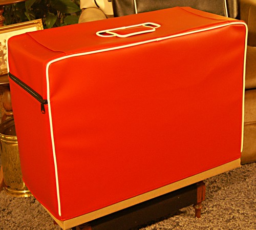 Leather grain vinyl amp cover - grain,
