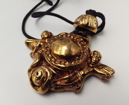 Joli collier pendentif - , "anges"