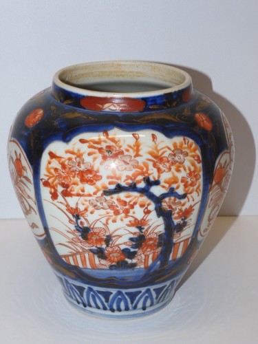 Pot japon porcelaine imari - *pot,