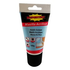 Mastic Acrylique 150G Joint Rebouchage Fissure Scellement Façade