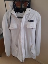 Veste Manteau 3/4 Blanche ELLESSE HOMME