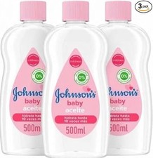 3 x huile Johnson's Baby 500 ml (1500 ml au total)