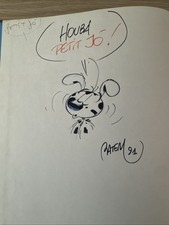 bd Marsupilami 4 dédicacée par Batem 