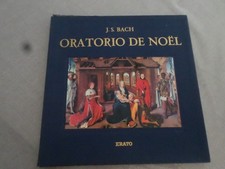 Coffret de 3 LP J.S. BACH Oratorio de Noël  ERATO