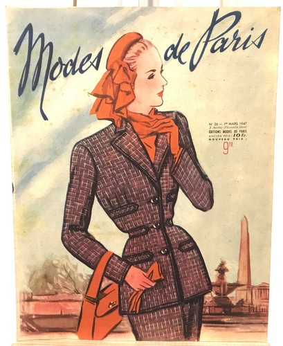 Revue magazine modes paris - revue, de
