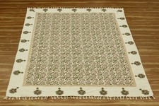 Handmade Coton Tapis Vert