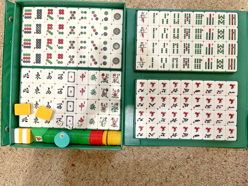 1980 tone mah jong set - 1980's,