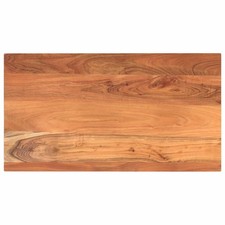Dessus de Table Plateau Planche Meuble Remplacement Bois Massif d'Acacia vidaXL