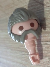 PLAYMOBIL TÊTE PERRUQUE BARBE