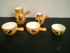 ENSEMBLE DE 5 CERAMIQUES