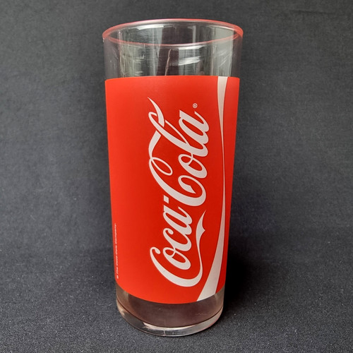 Verre coca cola logo rouge - coca,