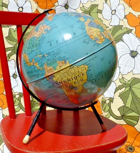 Ancien globe terrestre - ancien,