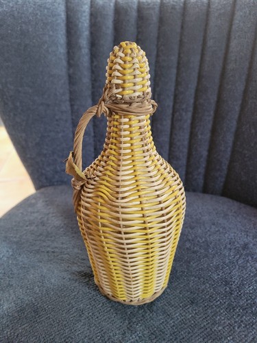 Ancienne bouteille scoubidou - ancienne,