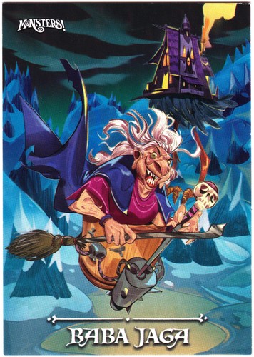 Dario moccia monsters card - moccia's,