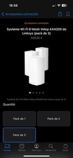 Wifi 6 Mesh Triple Bande Linksys 4 Bornes
