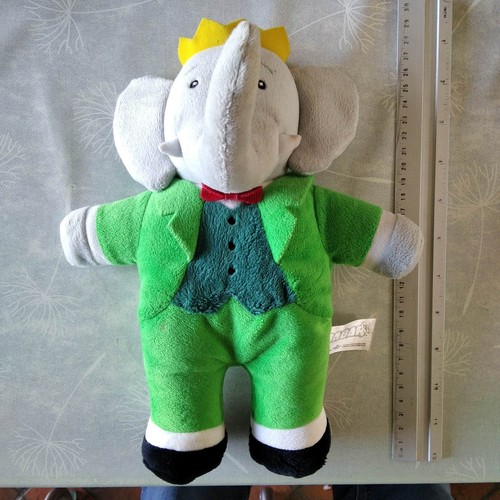 Peluche babar lansay - peluche,
