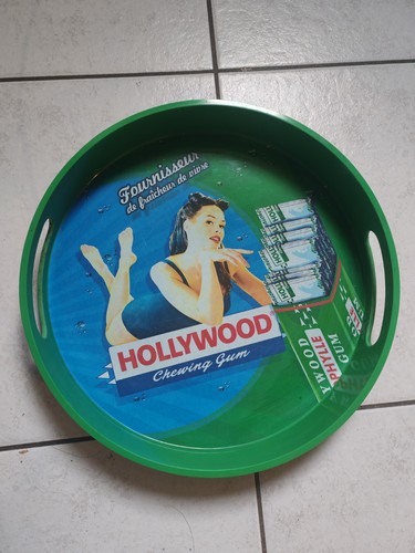 Plateau publicitaire vintage