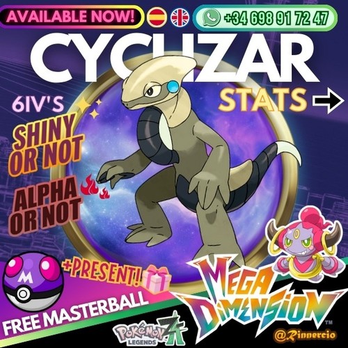 Cyclizar shiny alpha - shiny, 6ivs