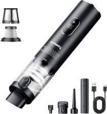 Tomons Handheld Vacuum Cleaner Cordless 3-in-1 Vacuum Cleaner HEPA Multifilter