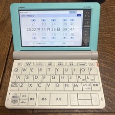 Dictionnaire électronique japonais vert Casio EX-word XD-SR4800 modèle lycée