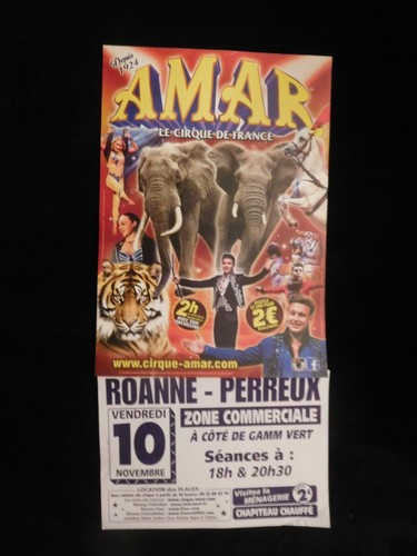 Affiche cirque amar 2 - affiche, amar 
