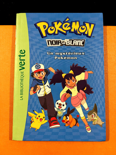 Livre pokemon noir - livre,