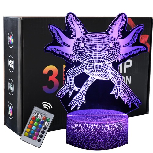 Axolotl lampe nuit - axolotl, lumière