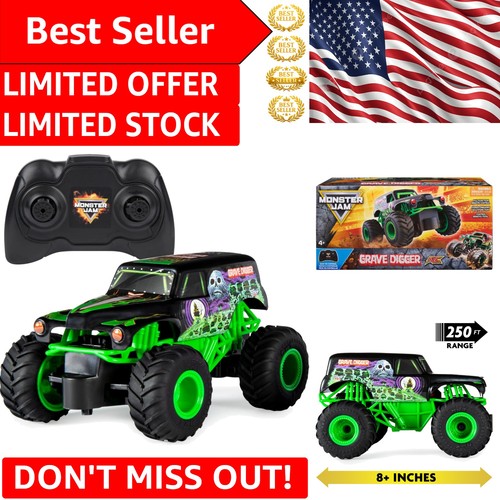 Scale grave digger remote - grave,