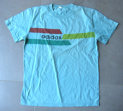 Tee shirt adidas vert vintage - adidas,