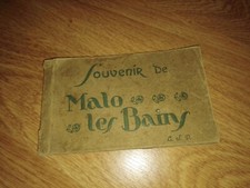Carnet " SOUVENIR DE MALO LES