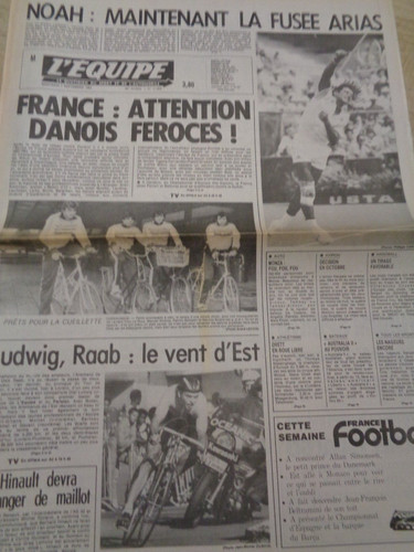 Equipe journal 1983 - journal,