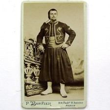 CDV photographie Zouave en