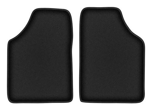 Tapis avant velours noirs