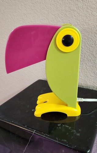 Vintage toucan lamp 1999 - vintage,