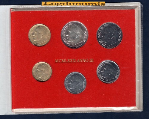 Coffret vatican 1981 - 1981, paul