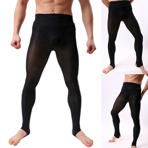 Pantalon mode transparent