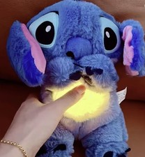 ✅ Peluche Stitch 23cm Respirante avec Berceuse et Veilleuse Apaisante DISNEY
