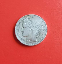 5 Francs Cérès Argent - 1849