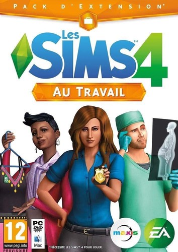 Sims travail jeu pc - sims, neuf