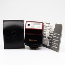 *TESTED* Canon Speedlite 244T Flash T50 T70 T90 A-1 AE-1 F-1 Fully Working