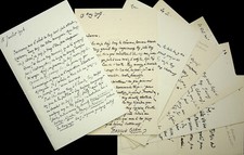 ✒ 6 L.A.S & 1 L.S François COPPEE poète - bel ensemble à la baronne de BRIMONT