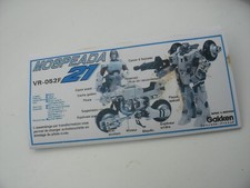 Robot DX Robotech GAKKEN Macross Mospeada 21 FR-054-F moto COPIE Notice FRANCE