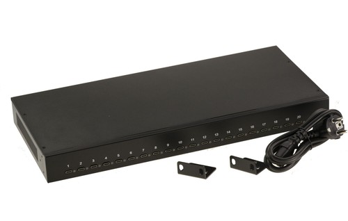 Station charge rackable 20x - charge,