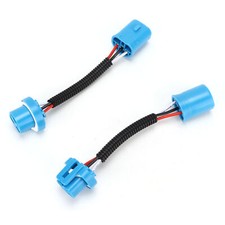 2pcs 9007 Male-Female Socket